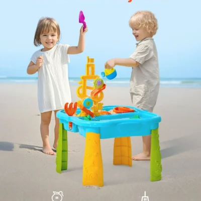 VEVOR Sand Water Table for Toddlers Kids - Sensory Play Table with 11PCS Accessories for Outdoor & Indoor Fun