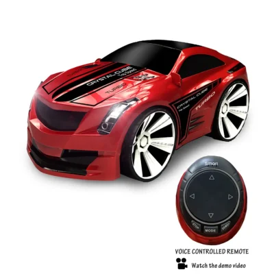 Turbo Racer Voice Activated Remote Control Sports Car - High-Speed Fun for All Ages