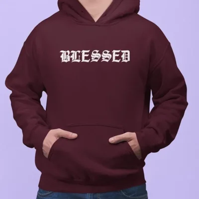 Blessed Hoodie -SmartPrintsInk Designs