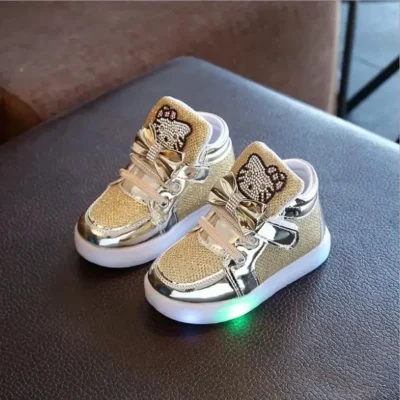 Breathable LED Fashion Luminous Shoes for Kids - Light Up, Comfortable & Stylish Sneakers