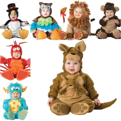 Adorable Animal Disguise Costumes for Children 6M-24M | Perfect for Halloween & Carnival