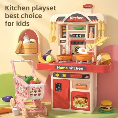 Interactive Pretend Play Kitchen Toy for Children