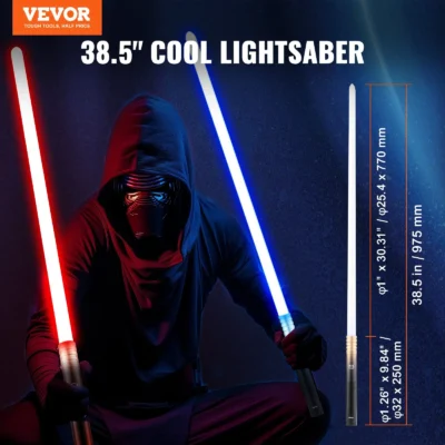 12-Color RGB Lightsaber with 4 Sound Modes